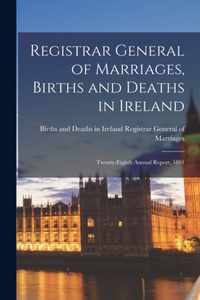 Registrar General of Marriages, Births and Deaths in Ireland