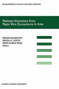 Methane Emissions from Major Rice Ecosystems in Asia