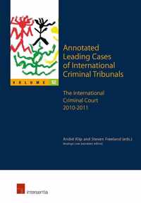 Annotated Leading Cases of International Criminal Tribunals - volume 52