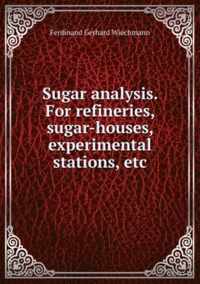 Sugar Analysis