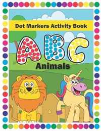 Dot Markers Activity Book ABC animals