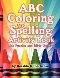 ABC Coloring & Spelling Activity Book
