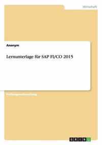 Lernunterlage fur SAP FI/CO 2015