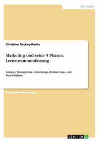 Marketing und seine 5 Phasen. Lernzusammenfassung