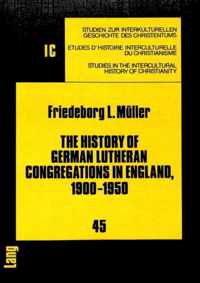 History of German Lutheran Congregations in England, 1900-1950
