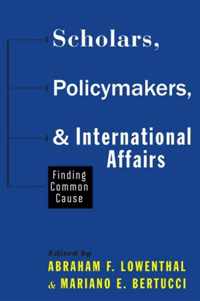 Scholars Policymakers & Intern