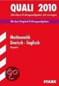 Quali 2012. Mathematik, Deutsch, Englisch. Bayern. Format A5