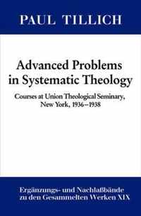 Advanced Problems of Systematic Theology