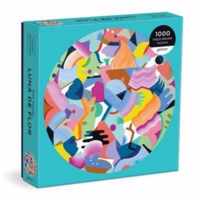 Mina Hamada Luna De Flor 1000 Piece Round Puzzle