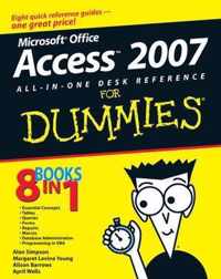 Microsoft Office Access 2007 All-in-One Desk Reference For Dummies