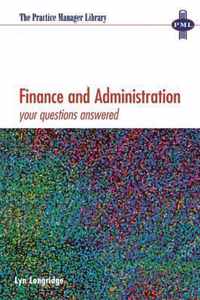 Finance and Administration