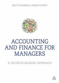 Accounting and Finance for Managers