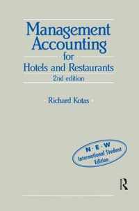 Management Accounting for Hotels and Restaurants