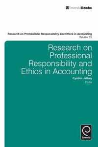 Research on Professional Responsibility and Ethics in Accounting