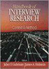 The Handbook Of Interview Research