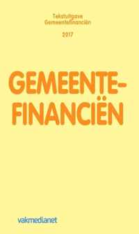 Tekstuitgave  -  Gemeentefinanciën 2017