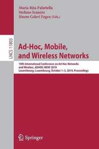 Ad-Hoc, Mobile, and Wireless Networks