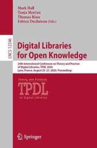 Digital Libraries for Open Knowledge