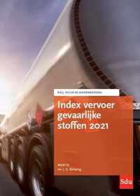 Index vervoer gevaarlijke stoffen 2021 - J.G. Buissing - Paperback (9789012407465)