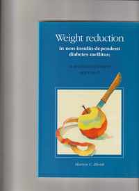 Weight reduction in non-insulin-dependent diabeties melitus