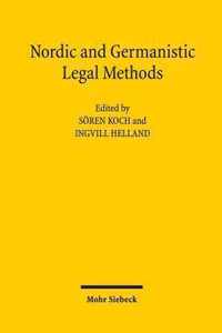 Nordic and Germanic Legal Methods