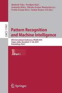 Pattern Recognition and Machine Intelligence