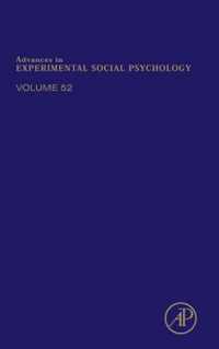 Advances in Experimental Social Psychology