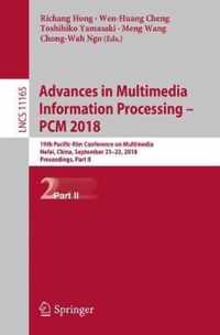 Advances in Multimedia Information Processing PCM 2018