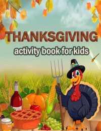 Thanksgiving activity Book for Kids