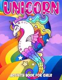 Unicorn Activity Book for Girls
