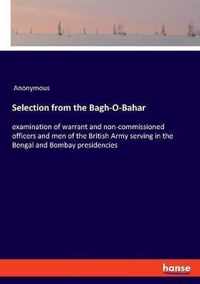 Selection from the Bagh-O-Bahar