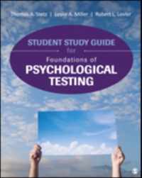 Student Study Guide for Foundations of Psychological Testing