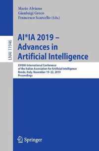 AI*IA 2019 - Advances in Artificial Intelligence