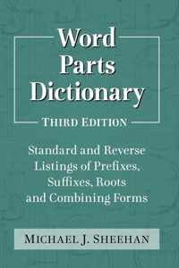 Word Parts Dictionary