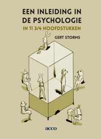 Een inleiding in de psychologie in 11 3/4 hoofdstukken - Gert Storms - Paperback (9789464143522)