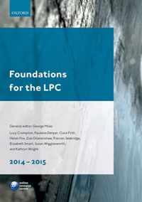 Foundations for the LPC 2014-15