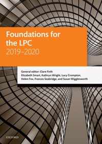 Foundations for the LPC 2019-2020