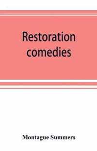 Restoration comedies