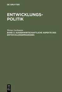 Entwicklungspolitik: Band 3