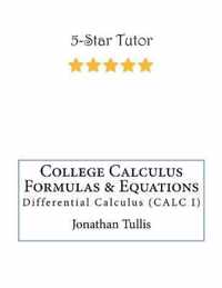 College Calculus Formulas & Equations