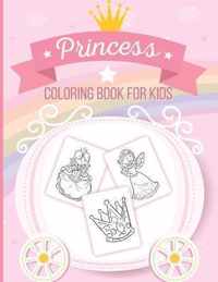 Princess Coloring Book For Kids