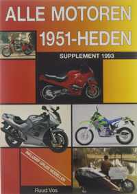 Alle motoren 1951-heden / Supplement 1993.