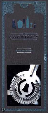 Boek&cadeau - Cocktails - gift set