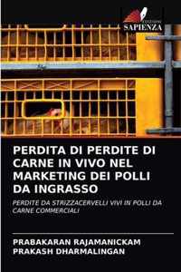 Perdita Di Perdite Di Carne in Vivo Nel Marketing Dei Polli Da Ingrasso