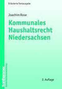 Kommunales Haushaltsrecht Niedersachsen