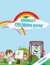 ANIMALS COLORING BOOK for kids