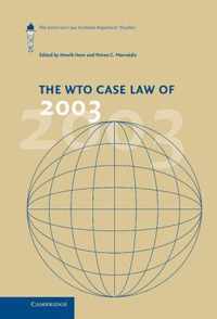 The Wto Case Law of 2003