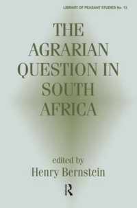 The Agrarian Question in South Africa