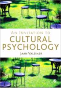 An Invitation to Cultural Psychology