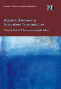 Research Handbook in International Economic Law